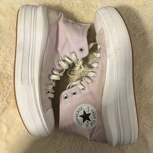 Platform converse purple